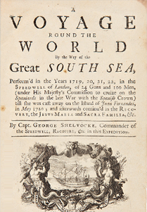 A Voyage Round the Word by Way of the Great South Sea<